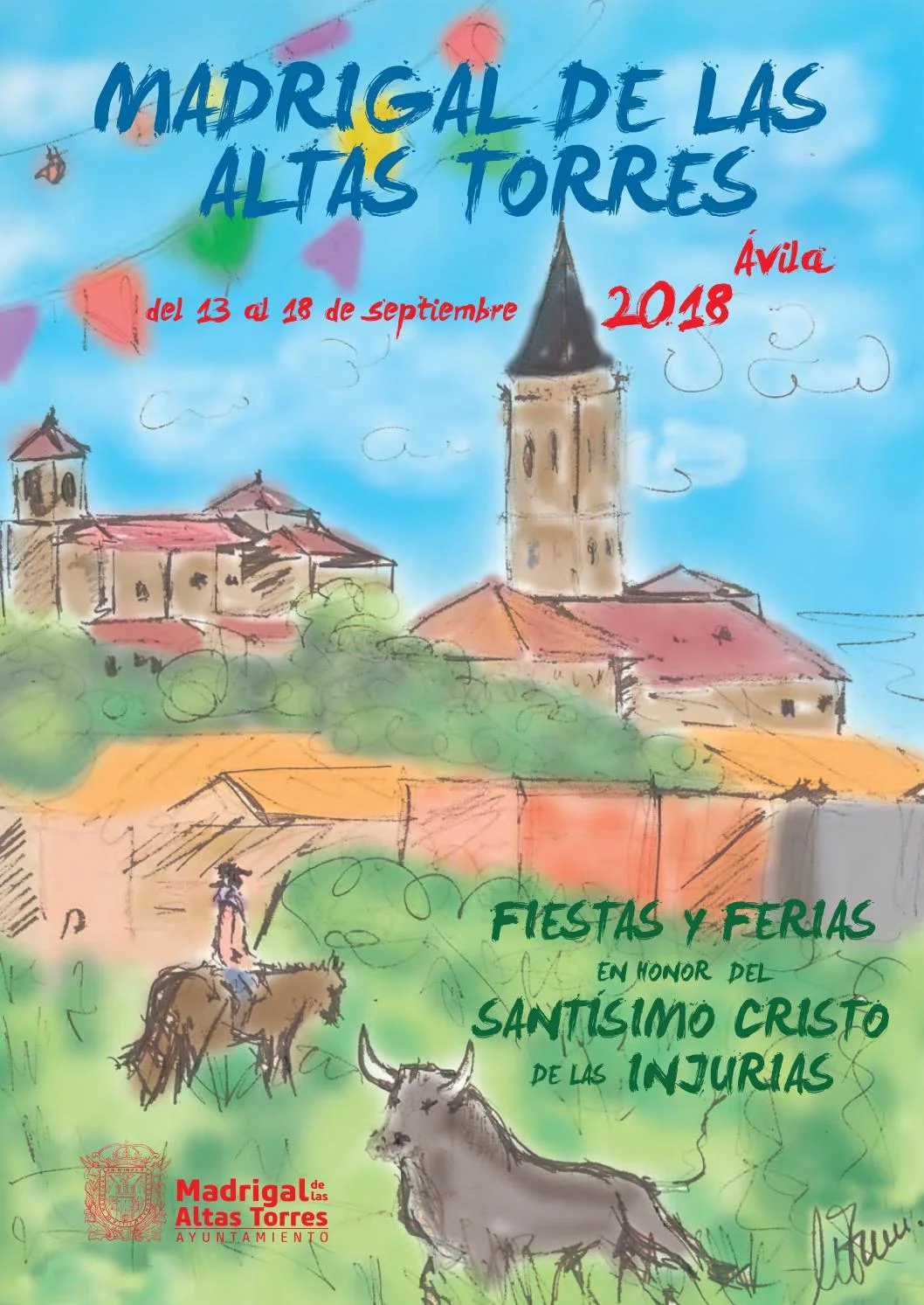 Fiestas en honor al Santísimo Cristo de las Injurias 2018 Madrigal de las Altas Torres